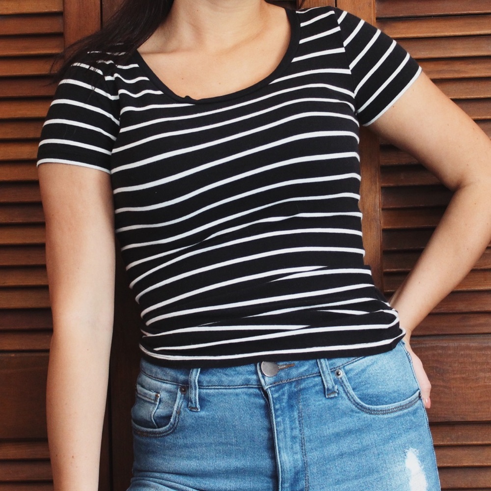 Striped tee